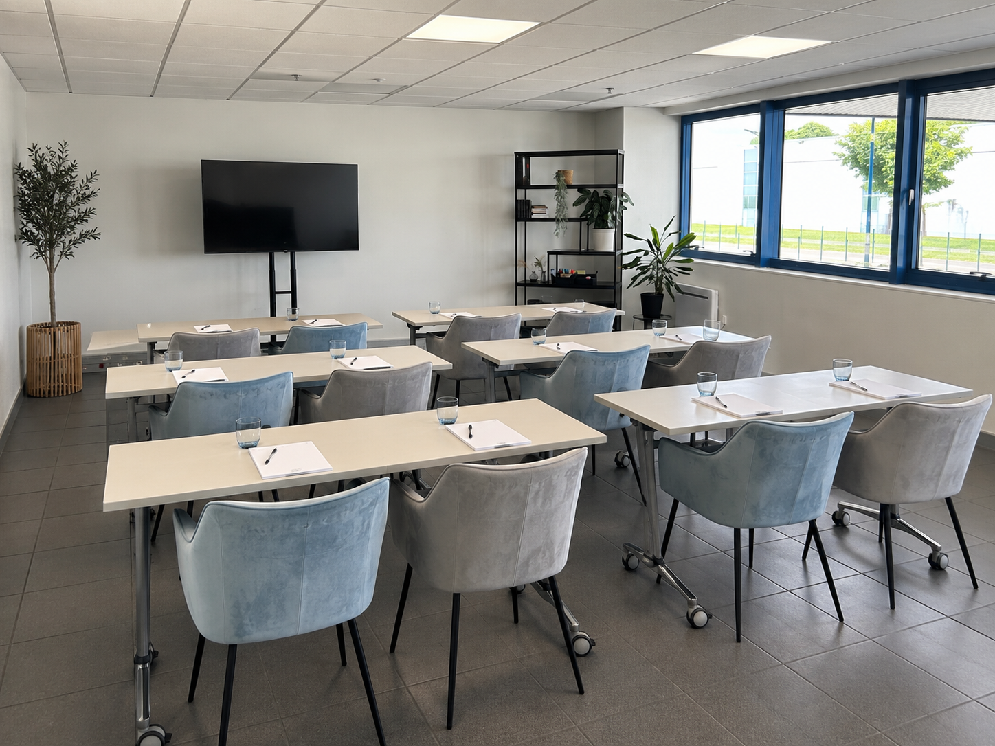 Salle Eugène en configuration école